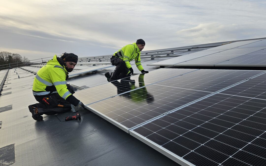 Lödöseborgs ishall – solceller